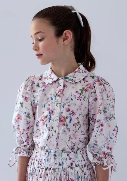 Steph Whispy Floral Voile Shirt