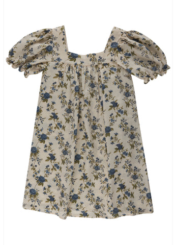 Babe & Tess Blue Bloom Guendalina Dress