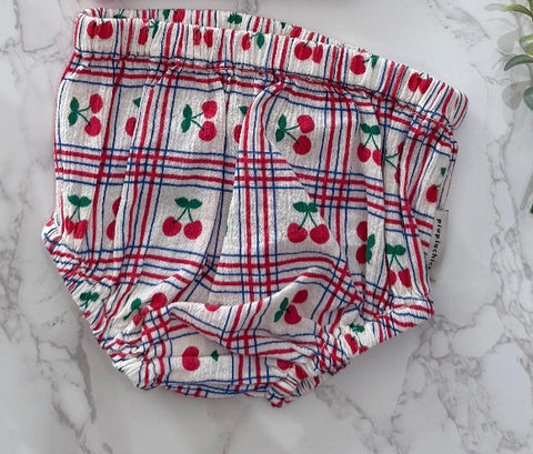 Piupiuchick Ecru Cherries All Over Bloomer