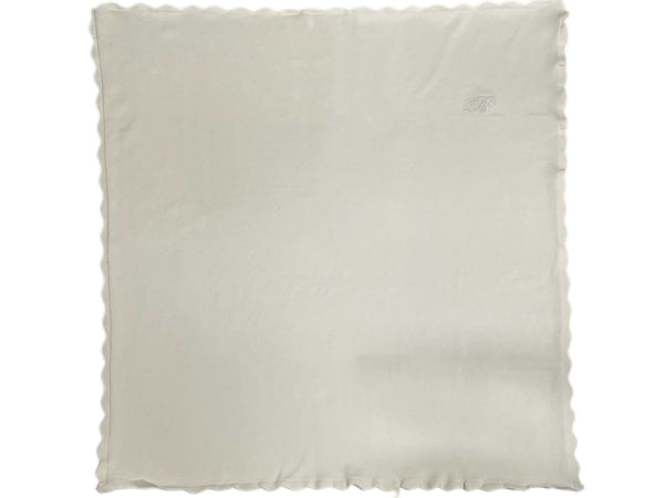 Kipp Baby White Classic Knit Blanket