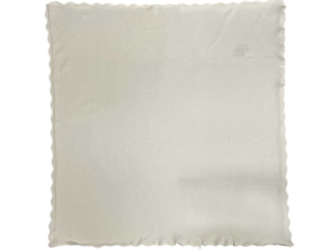 Kipp Baby White Classic Knit Blanket