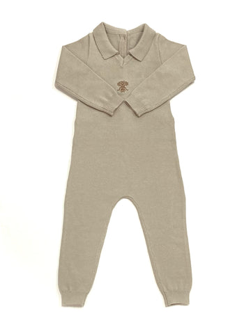 Kipp Natural Leo Knit Romper