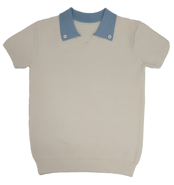 Klai White Eliot Knit Sweater