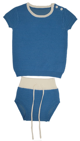 Klai Blue Eliot Knit Set