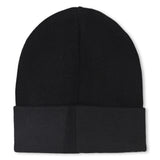 Hugo Black Pull on Beanie Hat