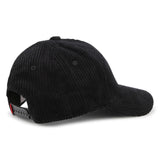 Hugo Black Corduroy Logo Cap