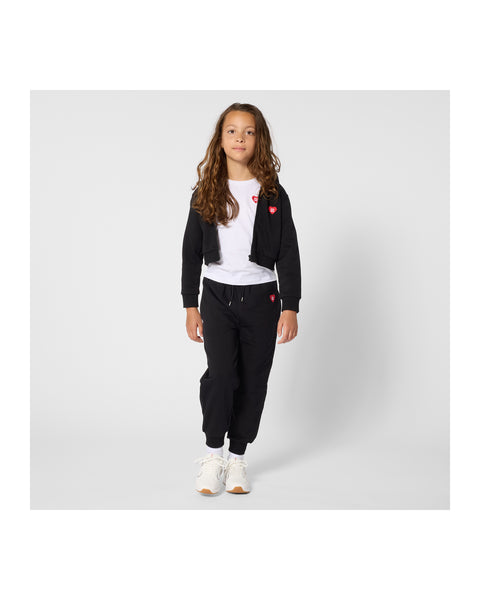 Hugo White Logo Heart T-Shirt