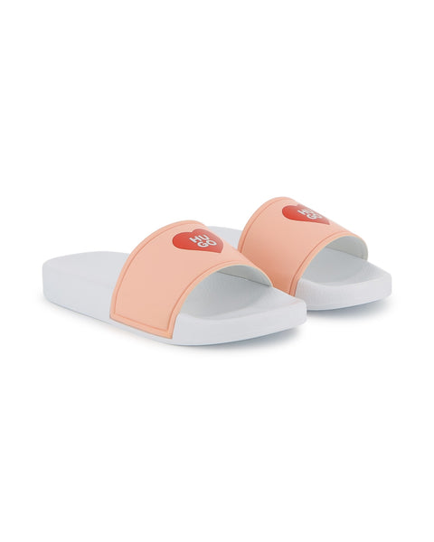 Hugo Pink Logo Heart Slides