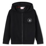 Hugo Black Hooded Zip Up