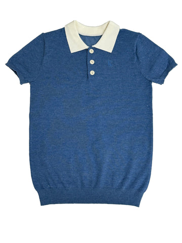 Kipp Blue Lenox Knit Sweater