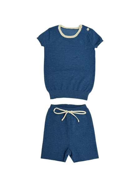 Kipp Blue Lenox Knit Set