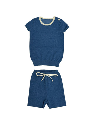 Kipp Blue Lenox Knit Set