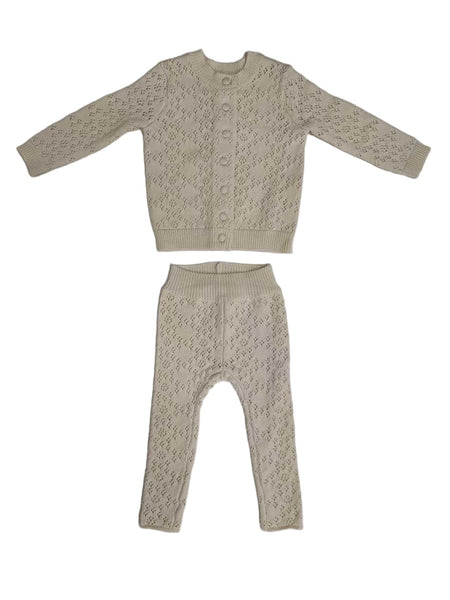 Kipp Oatmilk Lyla Pointelle Set