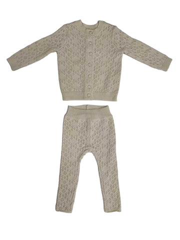 Kipp Oatmilk Lyla Pointelle Set