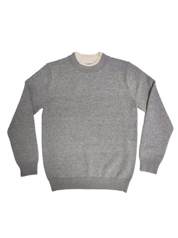 Klai Grey Sydney Chain Knit Sweater