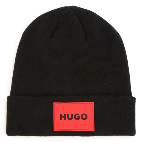 Hugo Black & Red Pull On Hat