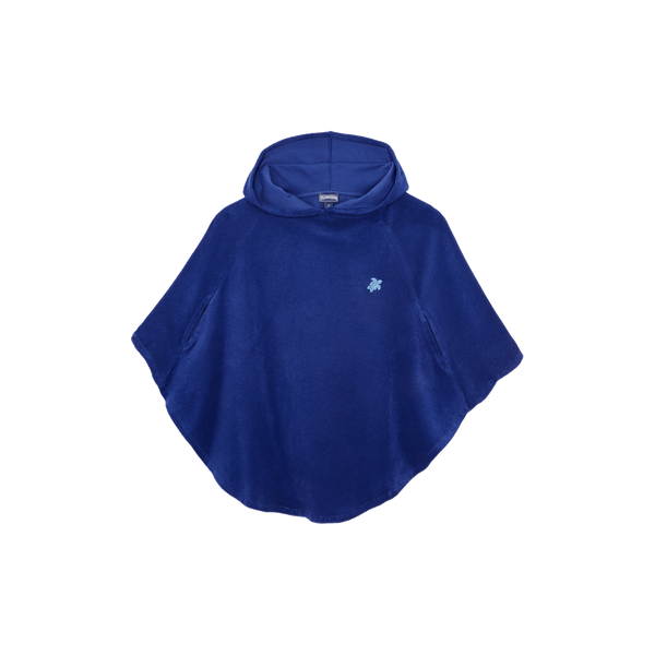 Vilebrequin Marrakech Blue Hooded Terry Poncho