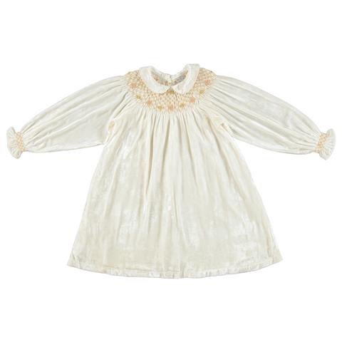 Bebe Organic Harriet Snow White Blooms Dress