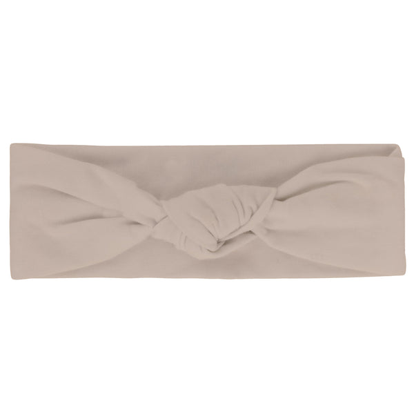 Ely's & Co Tan Jersey Knot Headband