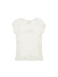 Philosophy Logo White Short Sleeve Fitted T-Shirt
