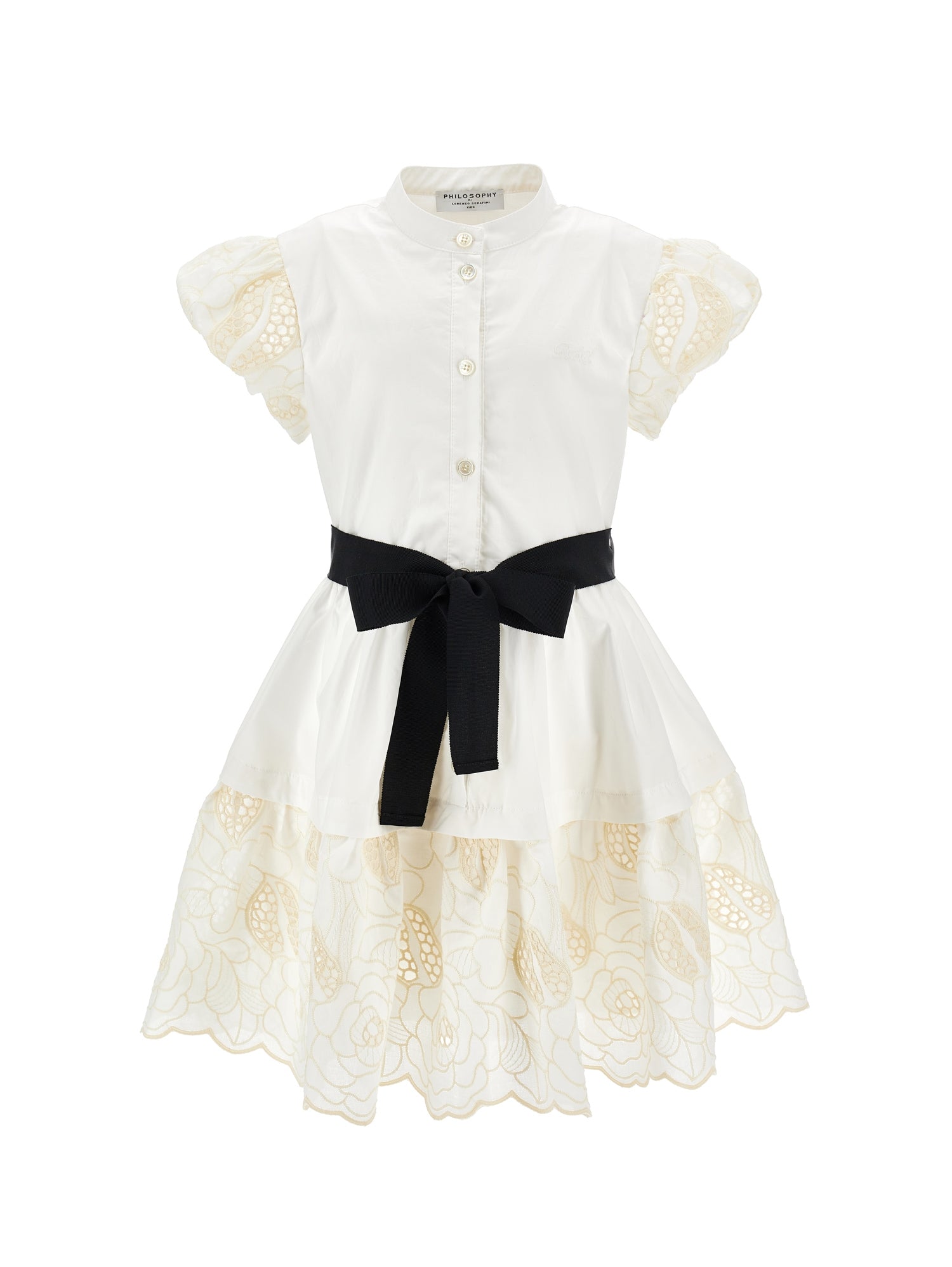 Philosophy Button Down Embroidered Dress Philosophy Button Down Embroidered Dress