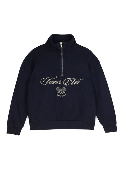 Mipounet Blue Fleece Juliette Sweatshirt