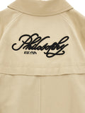 Philosophy Logo Trench Coat