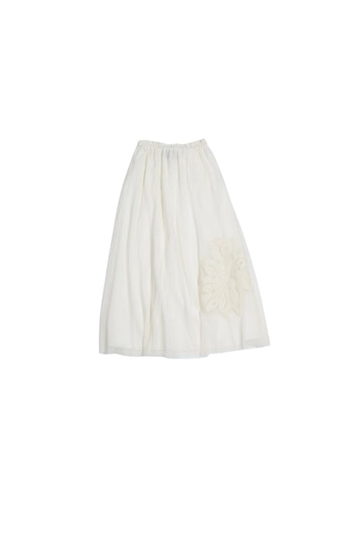 Venera Arapu Ecru Rose Clear Skirt