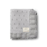 Domani Home Nimbus Cloud Scalloped Pointelle Baby Blanket