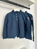 Colmar Dark Blue Solid LS Polo