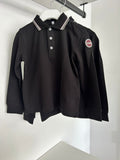 Colmar Black Striped Collar Polo