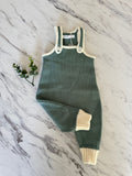 Coco Blanc Sage Long Knit Romper