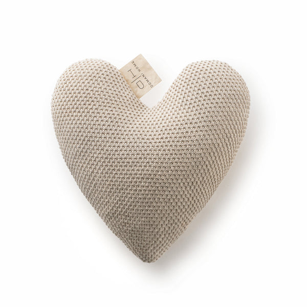 Domani Home Brunello Heart Pillow
