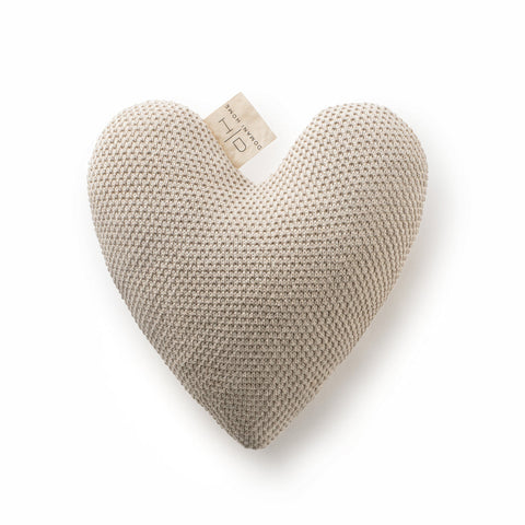 Domani Home Brunello Heart Pillow