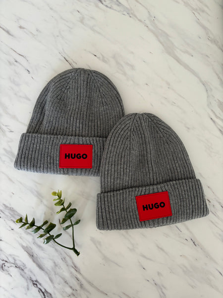 Hugo Grey Marl Pull On Hat