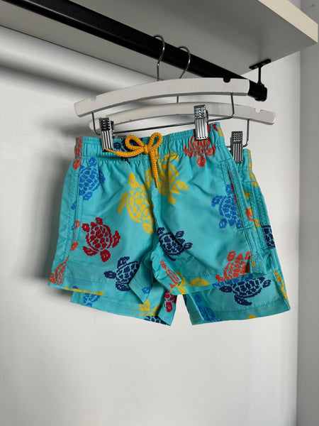 Vilebrequin Blue Turtles Tricot Swim Shorts