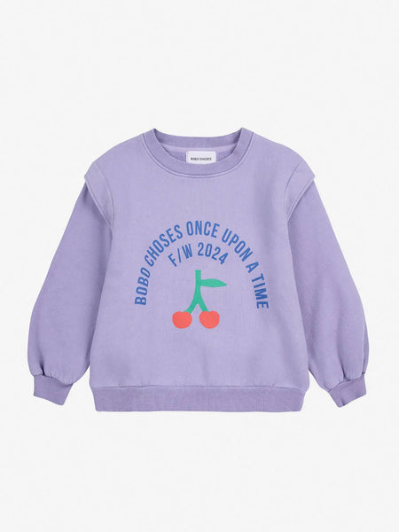 Bobo Choses Lavender Bobo Circle Sweatshirt