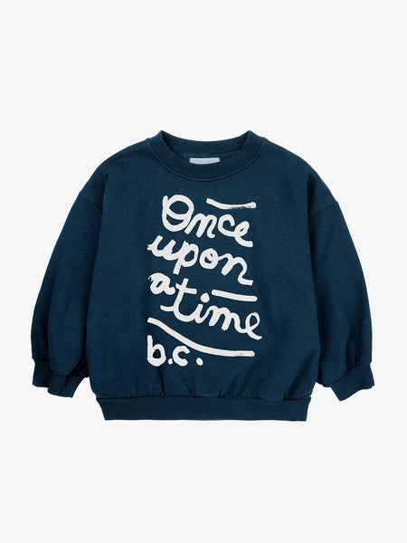 Bobo Choses Navy Once Upon A Time Sweatshirt