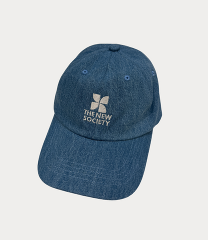 The New Society Mid Blue Denim Cap