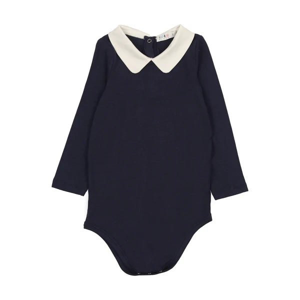 Coco Blanc Navy Peter Pan Onesie