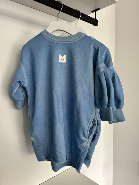 Minikid Cold Blue Sweatshirt Dress