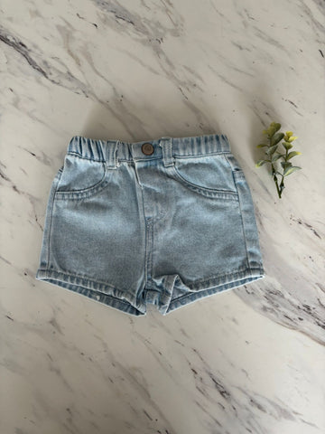 Lil Legs Light Wash Denim Shorts