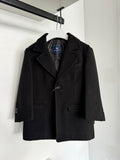 Manuell Frank Black Classic Coat