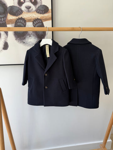 Nupkeet Classic Navy Coat