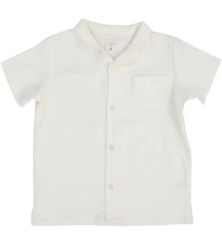 Lil Legs Analogie White Linen Shirt