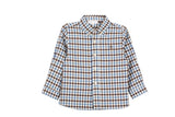 Patachou Blue/Brown Checkered Shirt