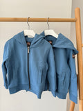 Colmar Admiral Blue Full Zip Hoodie with Pockets