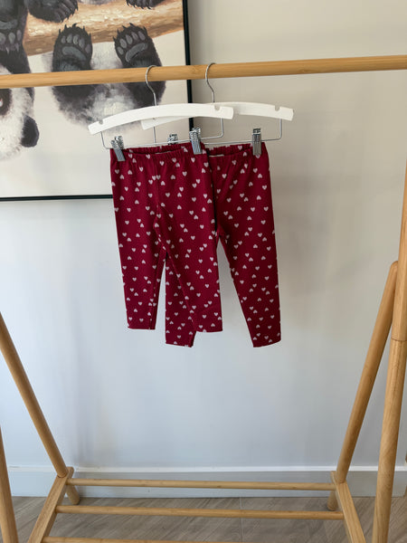 Petit Blush Hearts AOP Lola Legging