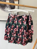 Cottier Navy Stella Skirt