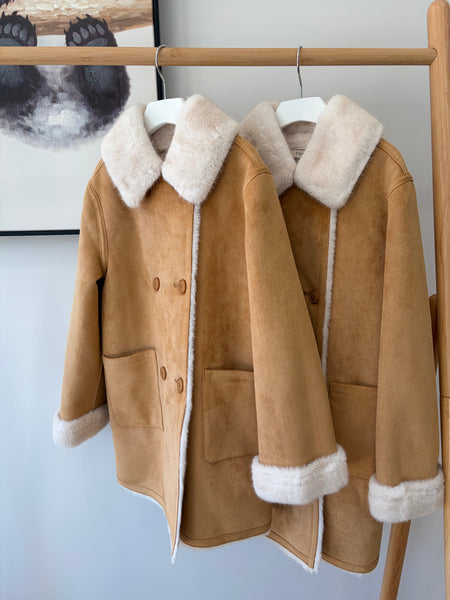 Twinset Iced Coffee Woven Coat